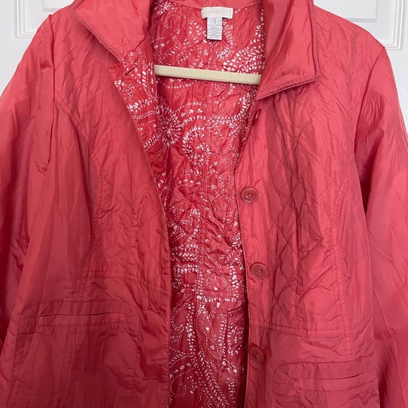 Chico’s sport/rain jacket, size 1 - Picture 3 of 8